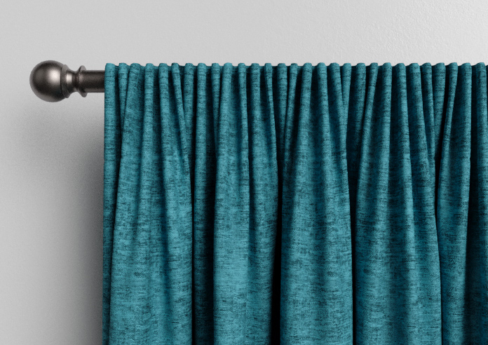 Maurice, Teal - Made to Measure Curtains - Image 9